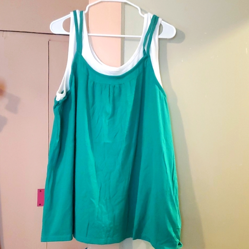 Just My Size 2 Fer Tank NWT